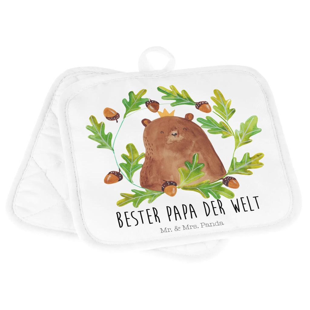 2er Set Topflappen  Bär König Topfuntersetzer, Topflappen Set, topfhalter, 2er Set Topflappen, Topflappen, Topflappenset, Topfhandschuhe, Topflappen 2er Set, Teddy, Teddybär, Bär, Papi, Vatertag, Dad, Vater, Papa, Bester Papa, Papa Bär, Weltbester Papa, Daddy, Bester Vater