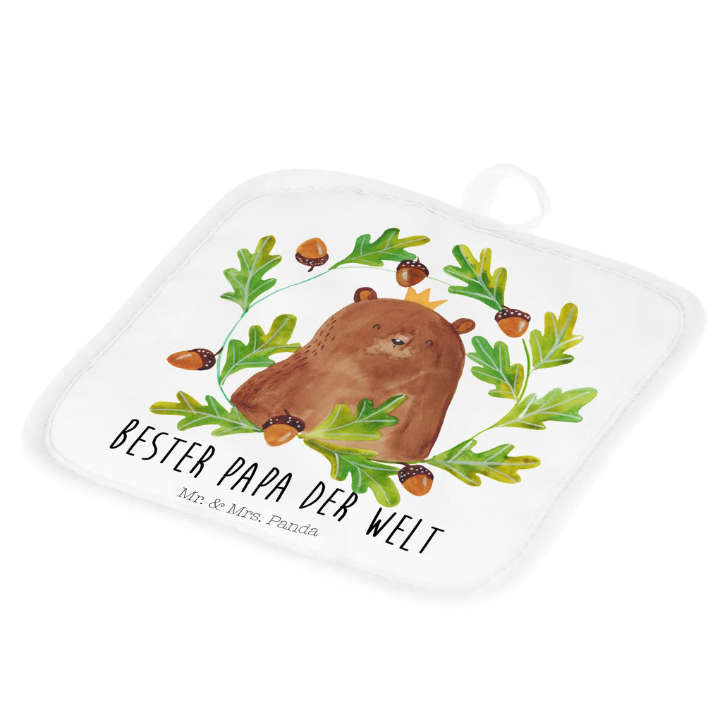 2er Set Topflappen  Bär König Topfuntersetzer, Topflappen Set, topfhalter, 2er Set Topflappen, Topflappen, Topflappenset, Topfhandschuhe, Topflappen 2er Set, Teddy, Teddybär, Bär, Papi, Vatertag, Dad, Vater, Papa, Bester Papa, Papa Bär, Weltbester Papa, Daddy, Bester Vater