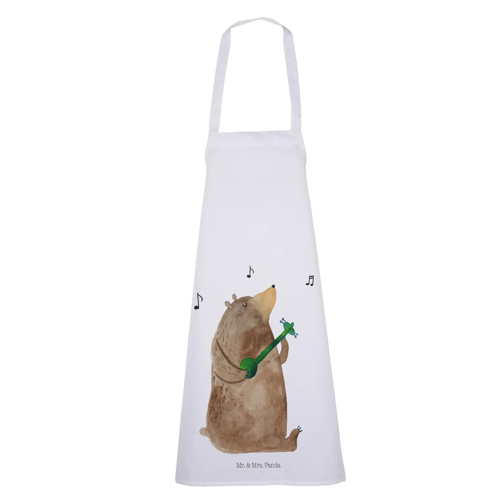 Apron bear guitar baking, grill apron, cooking apron, apron, kitchen apron, Cooking, baking apron, bear, teddy, teddy bear, cuddly toy