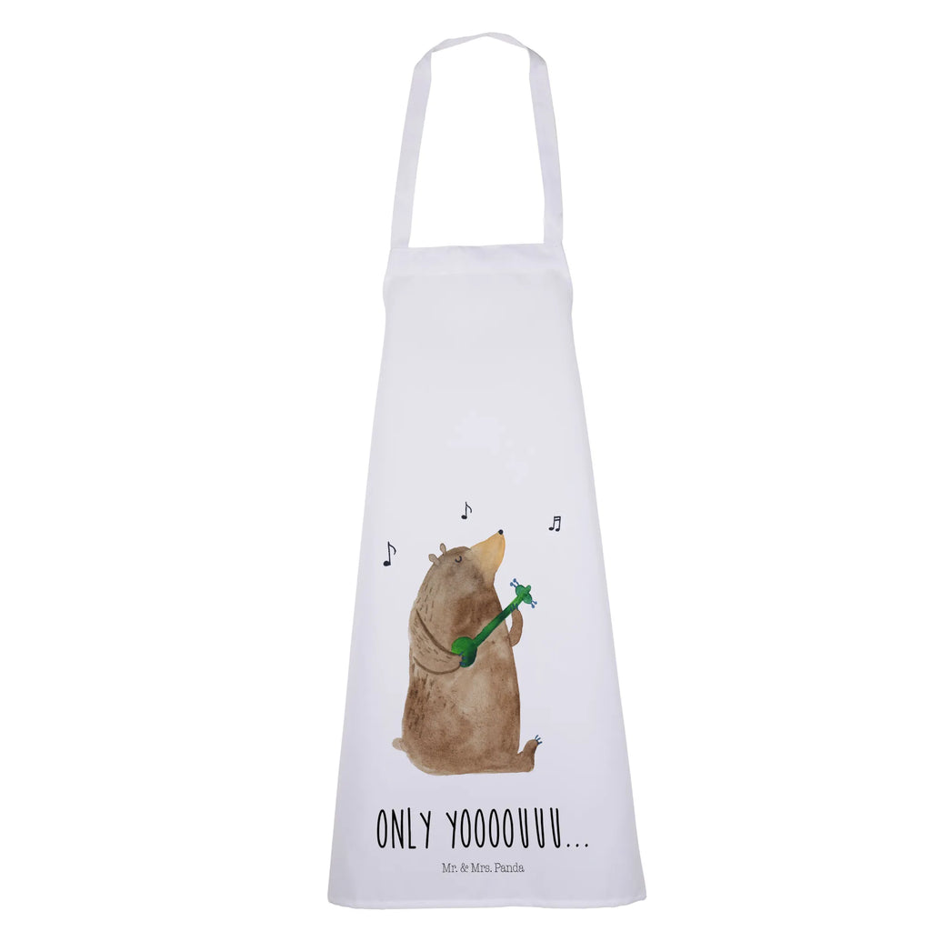 Apron bear guitar baking, grill apron, cooking apron, apron, kitchen apron, Cooking, baking apron, bear, teddy, teddy bear, cuddly toy