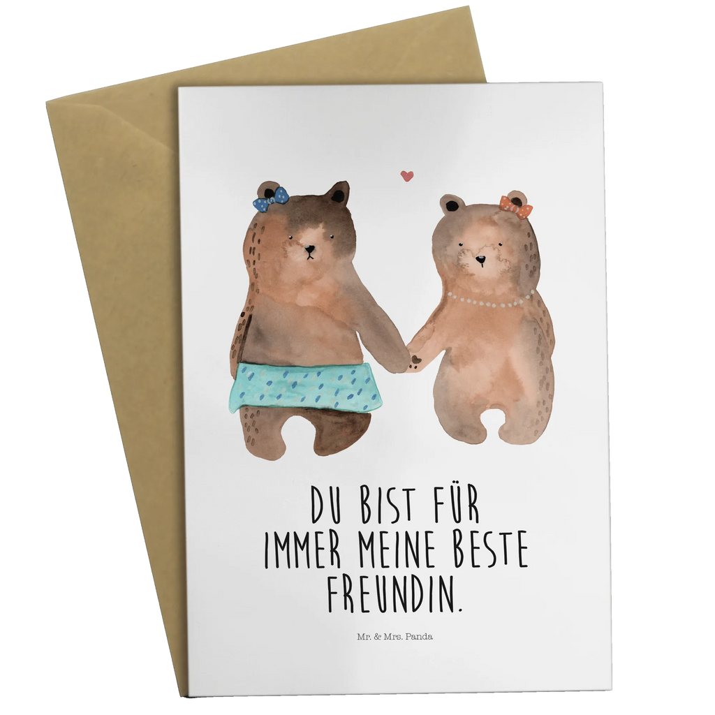 Grußkarte Bär Freundin Klappkarte, glückwunschkarten, valentinstagskarte, neujahrskarte, Motivkarte, Grußkarten, abiturkarte, dankeskarten, vatertagskarte, osterkarten, spruchkarte, babykarte, einladungskarten, Beileidskarte, Glückwunschkarte, osterkarte, firmungskarte, Grußkarte, genesungskarte, kommunionskarte, jubiläumskarte, hochzeitskarten, weihnachtskarten, Teddy, Teddybär, Bär, Bär Freundin Beste Freund Liebe Liebesbeweis Verliebt Kumpel Kumpeliene