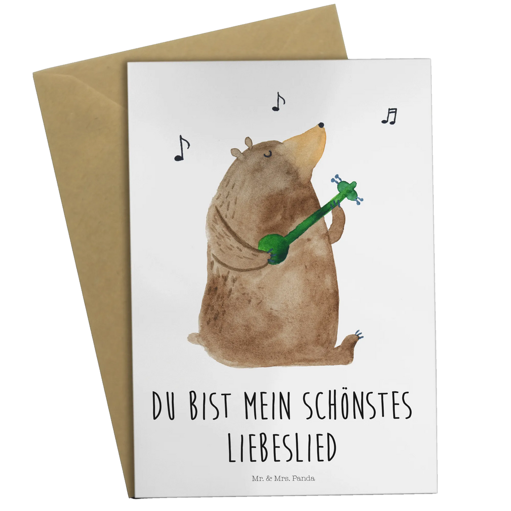 Greetings card bear song greeting card, birthday card, invitation card, folding card, wedding card, bear, teddy, teddy bear, cuddly toy, Bear, heart, song, saying, girlfriend, valentine, partner, love song, gift, woman, love