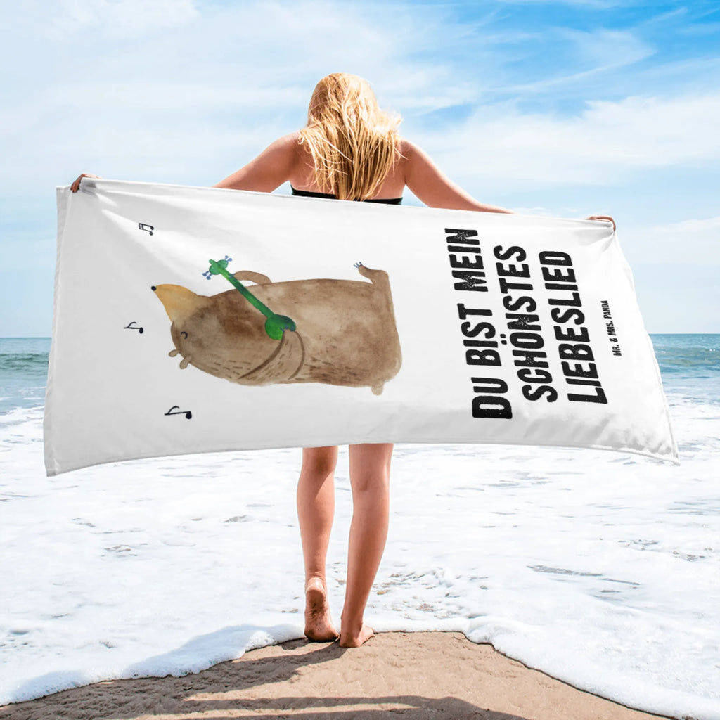 XL ręcznik kąpielowy niedźwiedź piosenka Niedźwiedź, Miś, Pluszowy miś