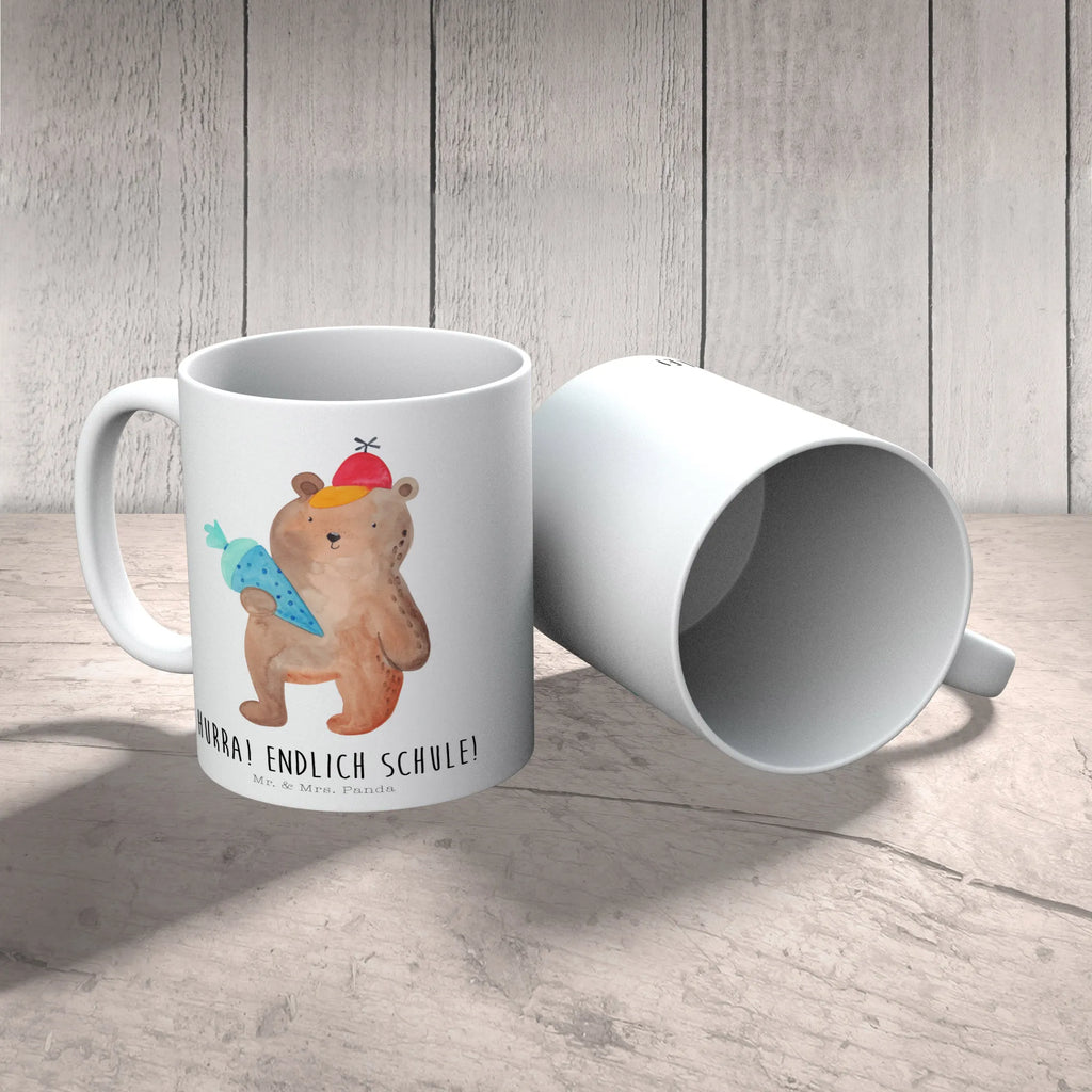 Mug bear School cone Coffee Mug, design tasse, Teepott, haferl, Kakaotasse, tasse für büro, Tasse mit Spruch, Frühstücksbecher, Geschenktasse, Kaffeetasse, Kaffeepott, Sprüchetasse, Designtasse, Mug, Kaffeebecher, Keramiktasse, Teetasse, Bedruckte Tasse, Trinktasse, kaffeetasse bedruckt, Tasse mit Motiv, Bürobecher, schöne tasse, Frühstückstasse, heißgetränkebecher, Pott, kaffeetasse keramik, hochwertige tasse, Henkelbecher, Henkeltasse, Teebecher, Keramikbecher, Dekotasse, kaffeebecher bedruckt, kaffeebecher keramik, tasse für kaffee, Becher, Tasse, Trinkbecher, Motivtasse, statement tasse, milchkaffeetasse, Bürotasse, Bär, Teddy, Teddybär, Schule Geschenk, Grundschule, Schultüte, Einschulung Geschenk, Erster Schultag Geschenk, Schulbeginn, Bär Motiv, Schulanfang