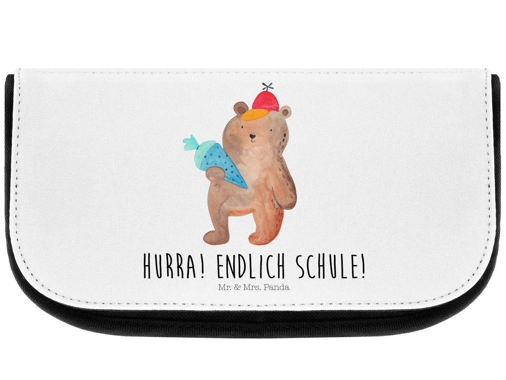 Cosmetics bag bear School cone kulturtäschchen, bad tasche, toilettenbeutel, Waschtasche, Make-Up Bag, Schminkbeutel, Kosmetiktasche, zubehörtasche, Reisenecessaires, Schminktasche, kosmetik beutel, kleines Täschchen, beauty case, Beautybag, Kulturbeutel, Waschbeutel, Necessaire, Schminktäschchen, Organizer Tasche, reiseschminktasche, Kulturtasche, reise kosmetiktasche, beauty tasche, kosmetiktäschchen, Beauty Bag, hygiene tasche, utensilientasche, Toilettentasche, Teddy, Teddybär, Bär, Erster Schultag Geschenk, Schulanfang, Bär Motiv, Schultüte, Schulbeginn, Einschulung Geschenk, Schule Geschenk, Grundschule