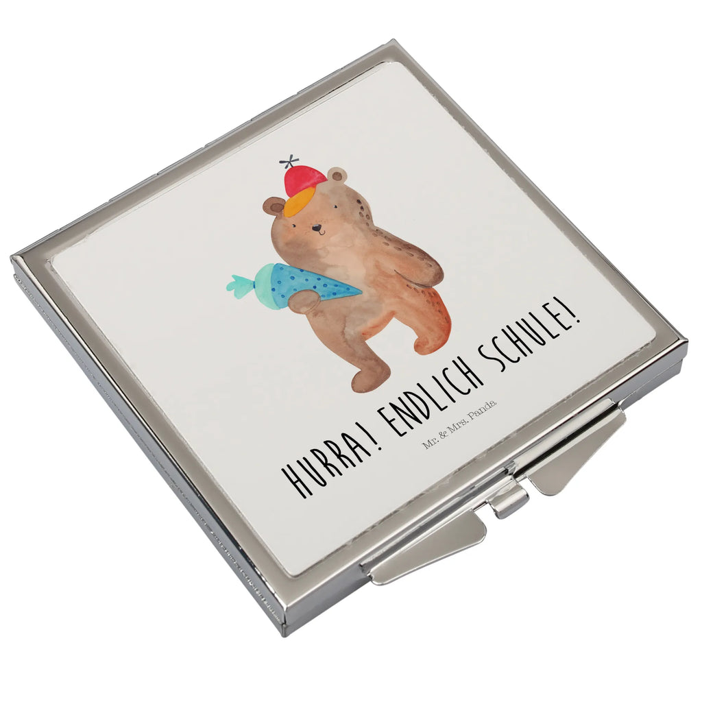 Handbag mirror bear School cone Handspiegel Geschenkidee, Taschenspiegel, Klappspiegel, Handtaschenspiegel, Handspiegel Zum Mitnehmen, Tragbarer Spiegel, Schminkspiegel Kompakt, Spiegel Für Handtasche, Spiegel Für Unterwegs, Quadratischer Handspiegel, Handspiegel Mit Hülle, Kompaktspiegel, Runder Taschenspiegel, Mini Spiegel, Reise Spiegel, Deko Handspiegel, Taschen-Kosmetikspiegel, Vintage Kompaktspiegel, Kosmetikspiegel Klein, Design Taschenspiegel, Spiegel Für Make-Up Tasche, Klappbarer Handspiegel, Handspiegel Für Damen, Spiegel Für Schminktasche, Klappbarer Taschenspiegel, Schminkspiegel To Go, Bär, Teddy, Teddybär, Bär Motiv, Schulbeginn, Grundschule, Schulanfang, Schule Geschenk, Schultüte, Erster Schultag Geschenk, Einschulung Geschenk