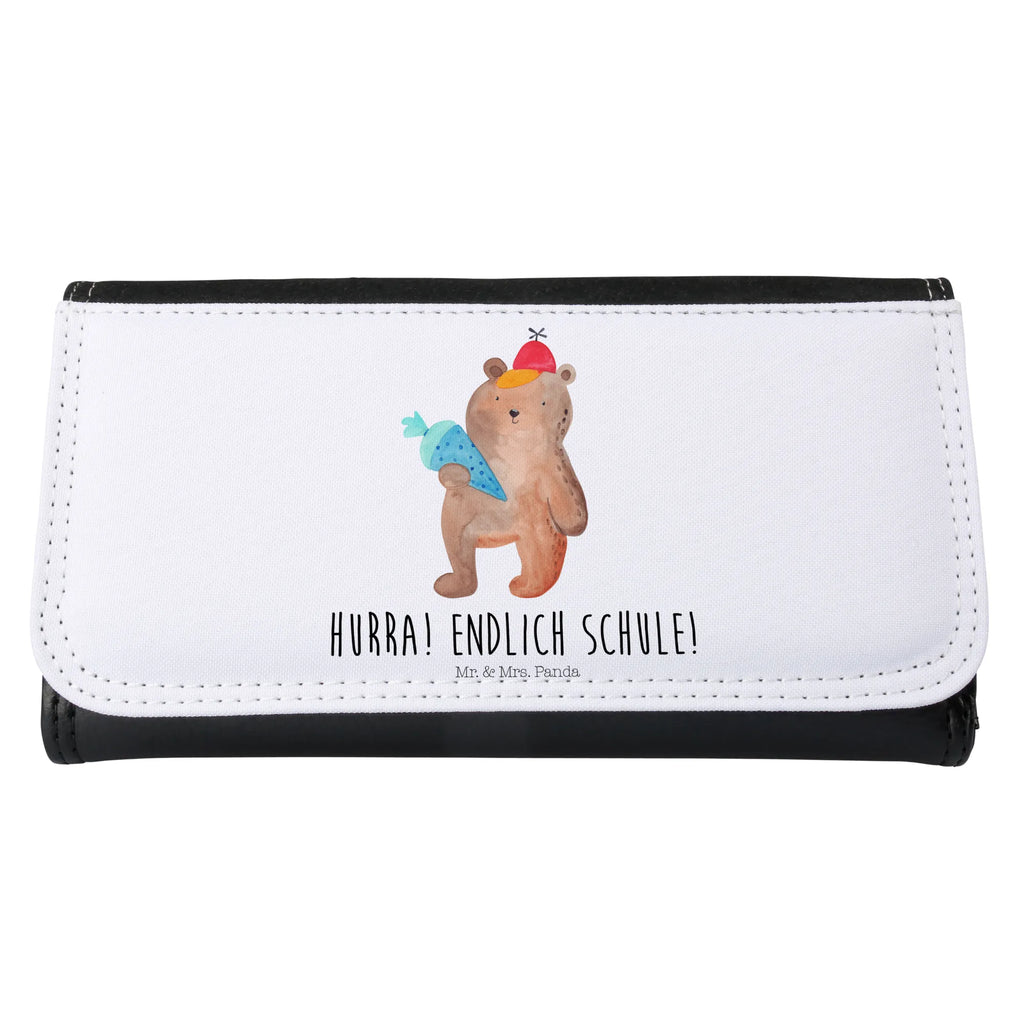 Ladies purse bear School cone Wallets, XXL, Purse, Ladies, Large, Wallet, bear, teddy, teddy bear, cuddly toy, First day of school gift, Bear motif, School gift, Starting school, Primary school, School bag, School enrolment gift