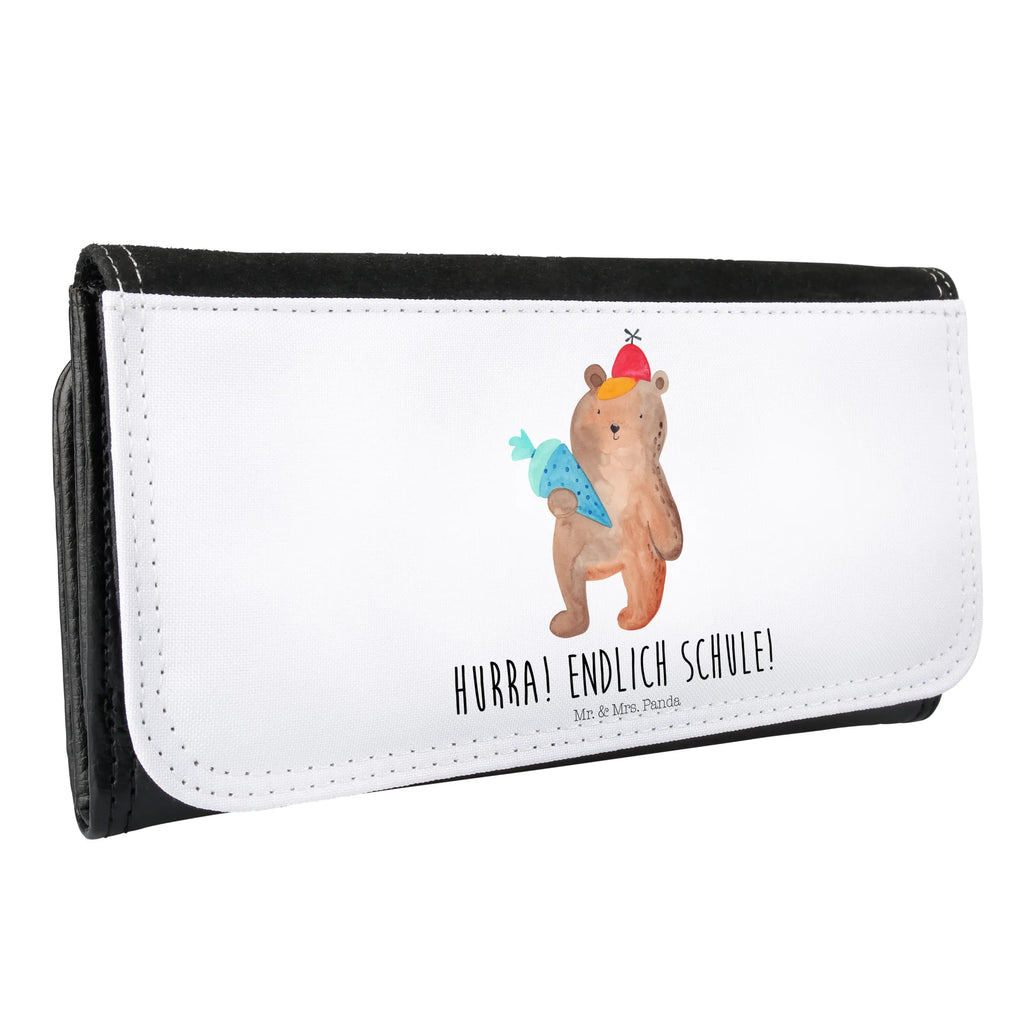 Ladies purse bear School cone Wallets, XXL, Purse, Ladies, Large, Wallet, bear, teddy, teddy bear, cuddly toy, First day of school gift, Bear motif, School gift, Starting school, Primary school, School bag, School enrolment gift