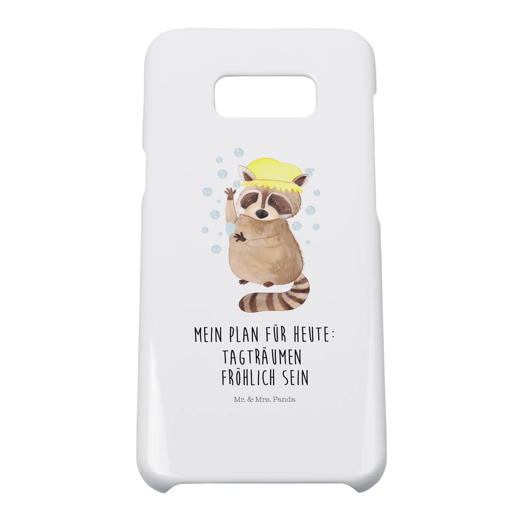 Handyhülle Waschbär Handy, Handyhülle, Iphone X, Handy Case, Iphone 10, Handycover, Hülle, Cover, Lustige Sprüche, Tiermotive, Tiere, Gute Laune, Seifenblasen, Fröhlich, Waschbär, Waschen, Tagträumen, Plan