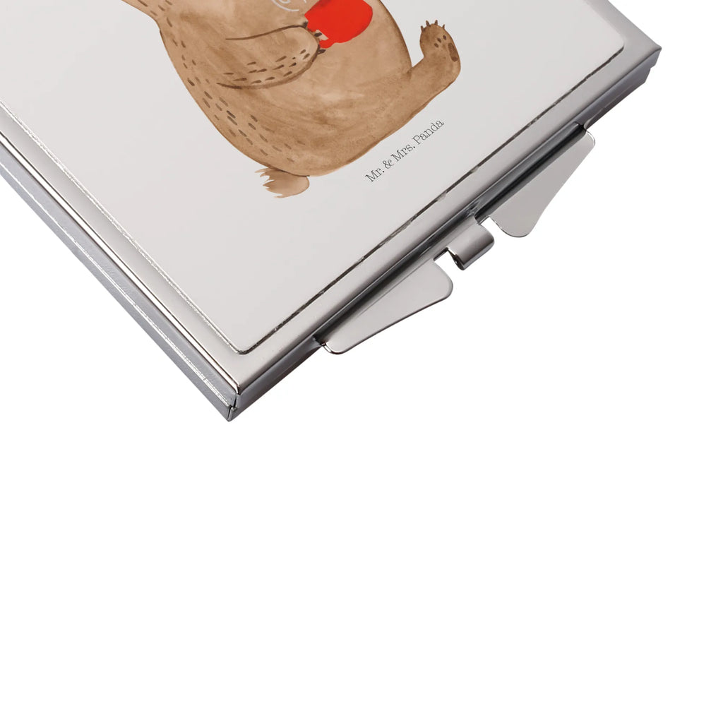 Handbag mirror bear Coffee Klappspiegel, Taschen-Kosmetikspiegel, Handspiegel Zum Mitnehmen, Klappbarer Handspiegel, Schminkspiegel To Go, Design Taschenspiegel, Kosmetikspiegel Klein, Tragbarer Spiegel, Taschenspiegel, Silber, Vintage Kompaktspiegel, Kompaktspiegel, Reise Spiegel, Klappbarer Taschenspiegel, Handspiegel Geschenkidee, Handspiegel Mit Hülle, Quadratischer Handspiegel, Schminkspiegel Kompakt, Mini Spiegel, Runder Taschenspiegel, Spiegel Für Unterwegs, Spiegel Für Handtasche, Handtaschenspiegel, Spiegel Für Schminktasche, Spiegel Für Make-Up Tasche, Handspiegel Für Damen, Deko Handspiegel, Teddy, Bär, Teddybär, Motivation, Guten Morgen, Coffee, Morgenroutine, Kaffee, Welt Retten, Welt Erobern, Bären