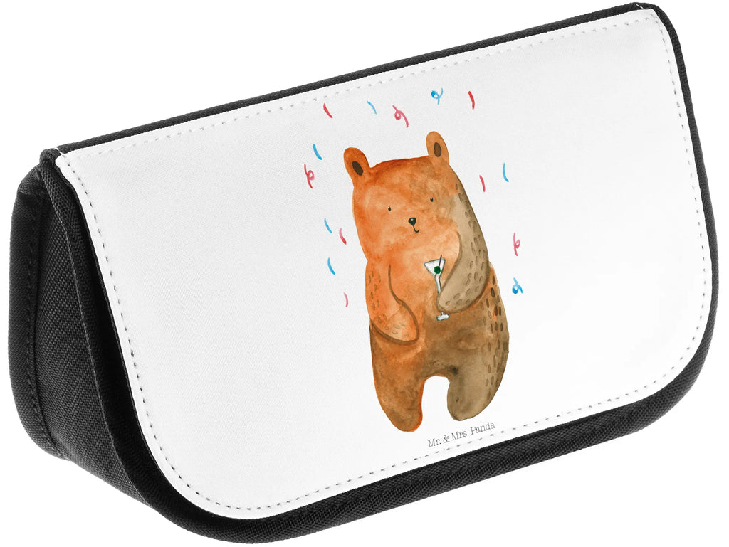 Kosmetiktasche Bär Party Beauty Bag, hygiene tasche, Toilettentasche, Waschtasche, Kosmetiktasche, Necessaire, Waschbeutel, bad tasche, reise kosmetiktasche, reiseschminktasche, Reisenecessaires, Kulturtasche, Schminkbeutel, Make-Up Bag, Schminktasche, Schminktäschchen, kulturtäschchen, Organizer Tasche, Kulturbeutel, toilettenbeutel, kosmetik beutel, Beautybag, zubehörtasche, kleines Täschchen, Teddy, Teddybär, Bär, Geschenk, Geburtstagsgeschenk, Party, Mitbringsel, Gute Laune, Geburtstag, Lustig, Abfeiern, Feiern