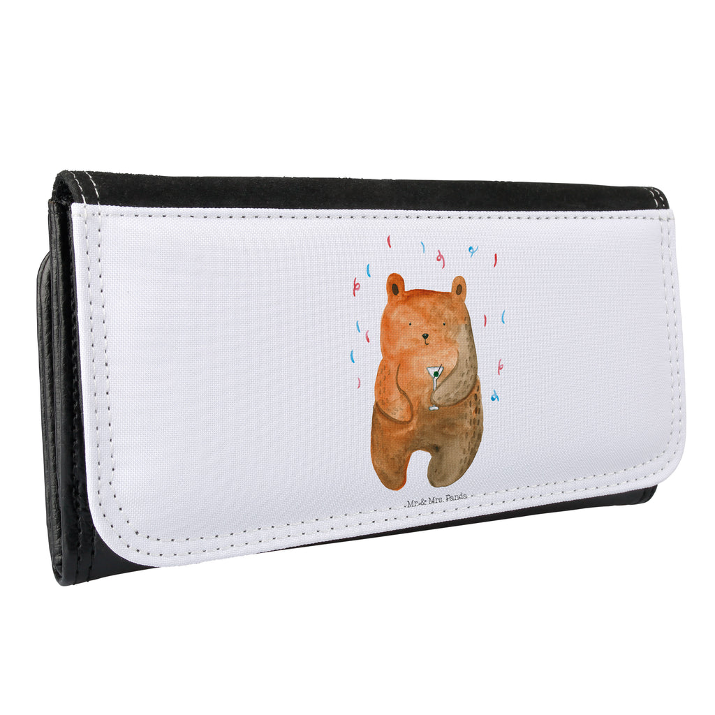 Ladies purse bear party Ladies, Purse, XXL, Large, Wallet, Wallets, bear, teddy, teddy bear, cuddly toy, Present, Good mood, Celebrate, Party, Bring a present, Partying, Birthday present, Funny, Birthday