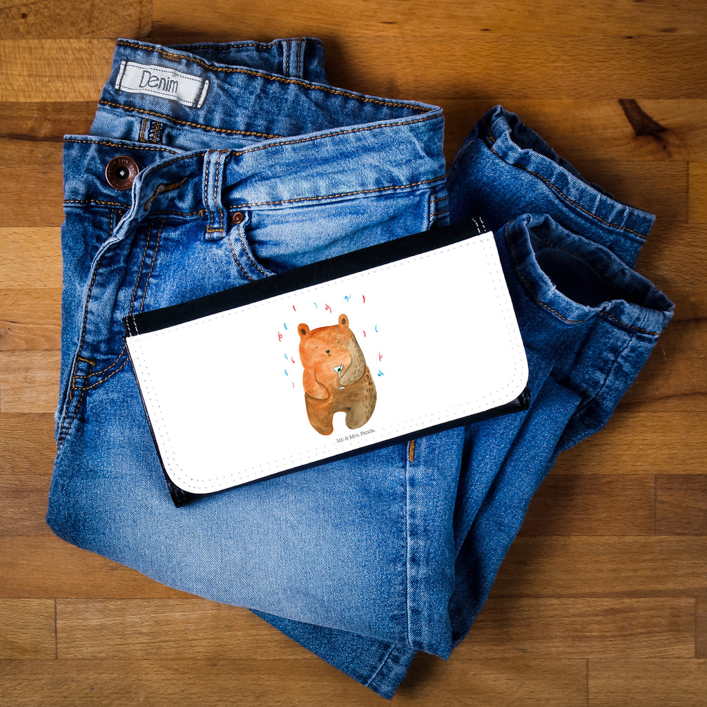 Ladies purse bear party Ladies, Purse, XXL, Large, Wallet, Wallets, bear, teddy, teddy bear, cuddly toy, Present, Good mood, Celebrate, Party, Bring a present, Partying, Birthday present, Funny, Birthday