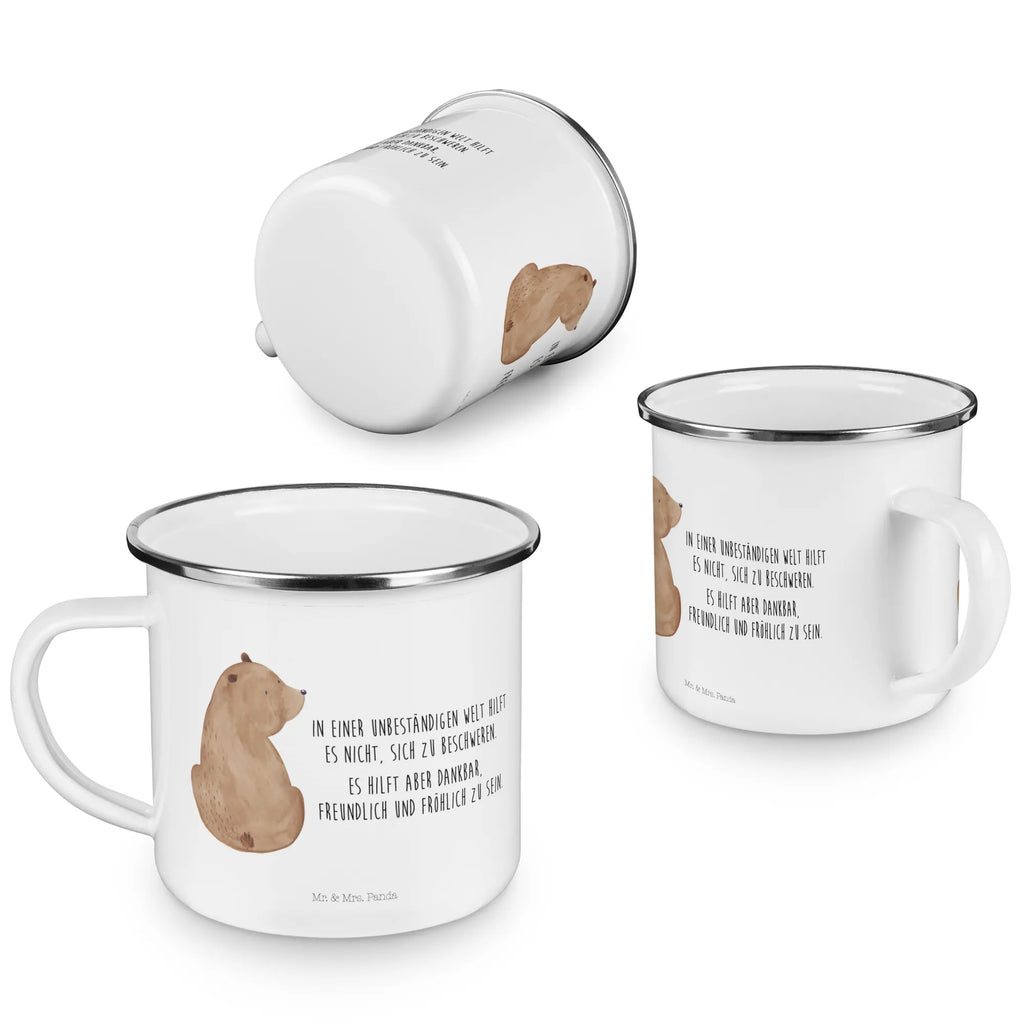 Enamel camping mug bear shoulder look lightweight camping mug, enamel drinking mug, enamel camping cup, backpacking mug, tin coffee cup, camp coffee mug, camper mug, metal cup, metal camping mug, adventure mug, bushcraft mug, steel mug for camping, campfire mug, travel mug, stainless steel drinking cup, camping metal cup, outdoor cup, camping mug, hiking mug, enamel mug, bear, teddy, teddy bear, cuddly toy, world view, motivation, self-esteem, bear love, wisdom, bears