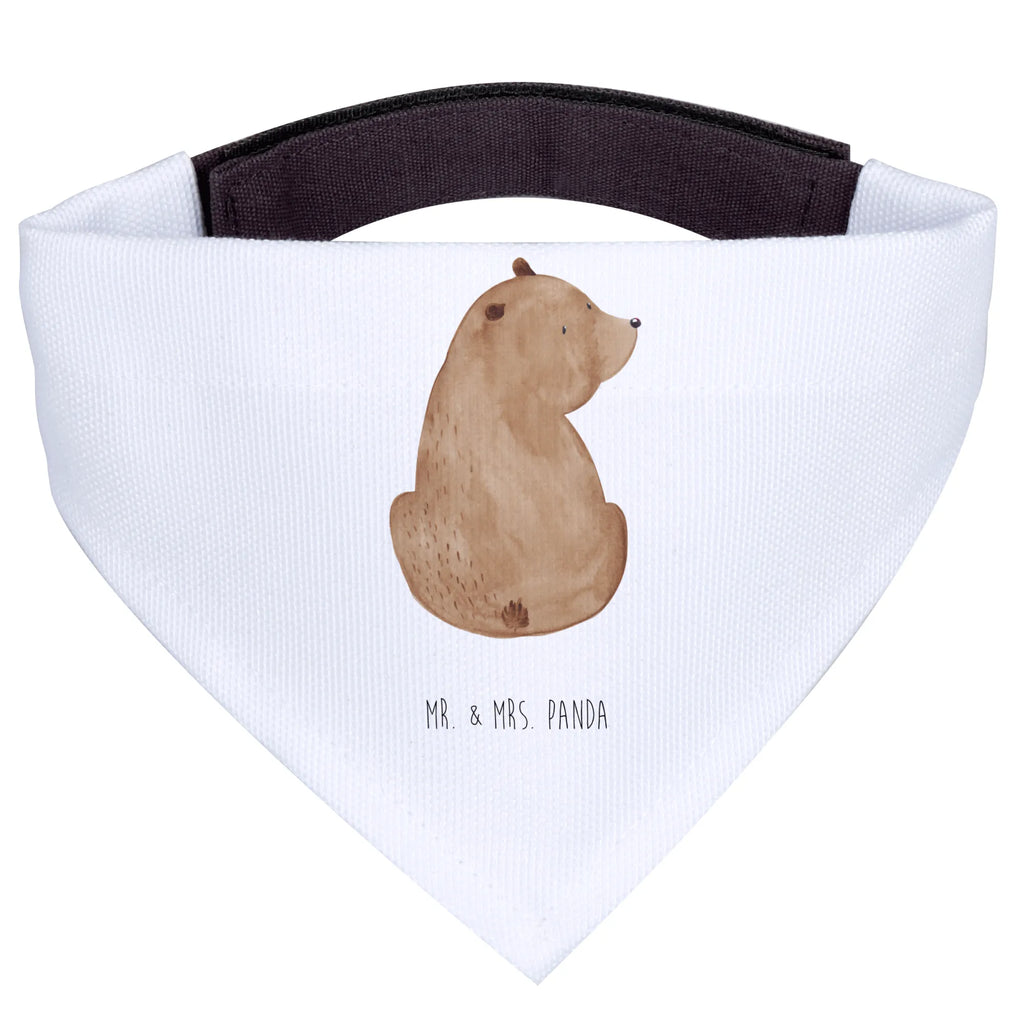 Hundehalstuch Bär Schulterblick Hundehalstuch, Mittel, Halstuch, Mittelgroße Hunde, Tuch, Hunde, Teddybär, Bär, Teddy, Motivation, Weisheit, Weltansicht, Bären, Selbstachtung, Bärenliebe