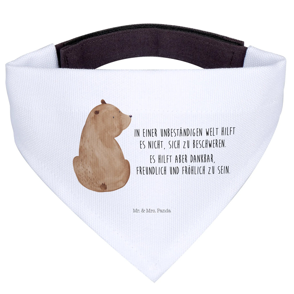Hundehalstuch Bär Schulterblick Hundehalstuch, Mittel, Halstuch, Mittelgroße Hunde, Tuch, Hunde, Teddybär, Bär, Teddy, Motivation, Weisheit, Weltansicht, Bären, Selbstachtung, Bärenliebe