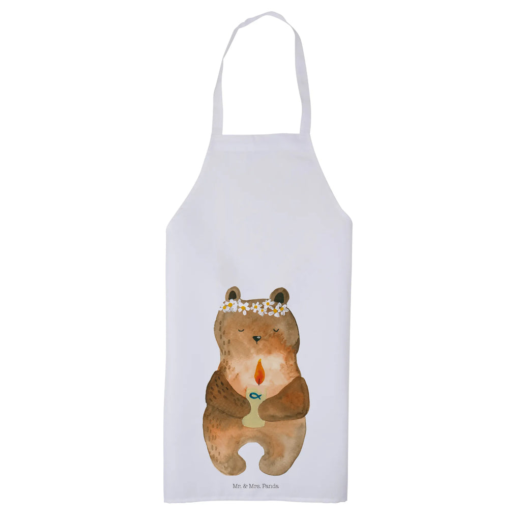 Apron bear communion baking apron, baking, apron, grill apron, cooking apron, kitchen apron, Cooking, bear, teddy, teddy bear, cuddly toy, God's blessing, catholic, baptismal candle, communion