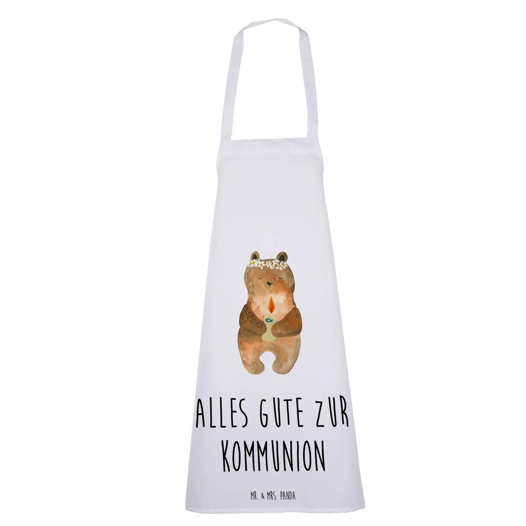 Apron bear communion baking apron, baking, apron, grill apron, cooking apron, kitchen apron, Cooking, bear, teddy, teddy bear, cuddly toy, God's blessing, catholic, baptismal candle, communion