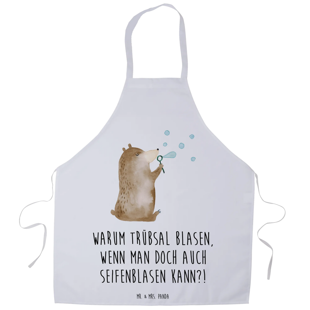 Apron bear soap bubbles kitchen apron, apron, baking, grill apron, baking apron, cooking apron, Cooking, bear, teddy, teddy bear, cuddly toy, Soap Bubbles Bear Funny Being Happy Sad Happy