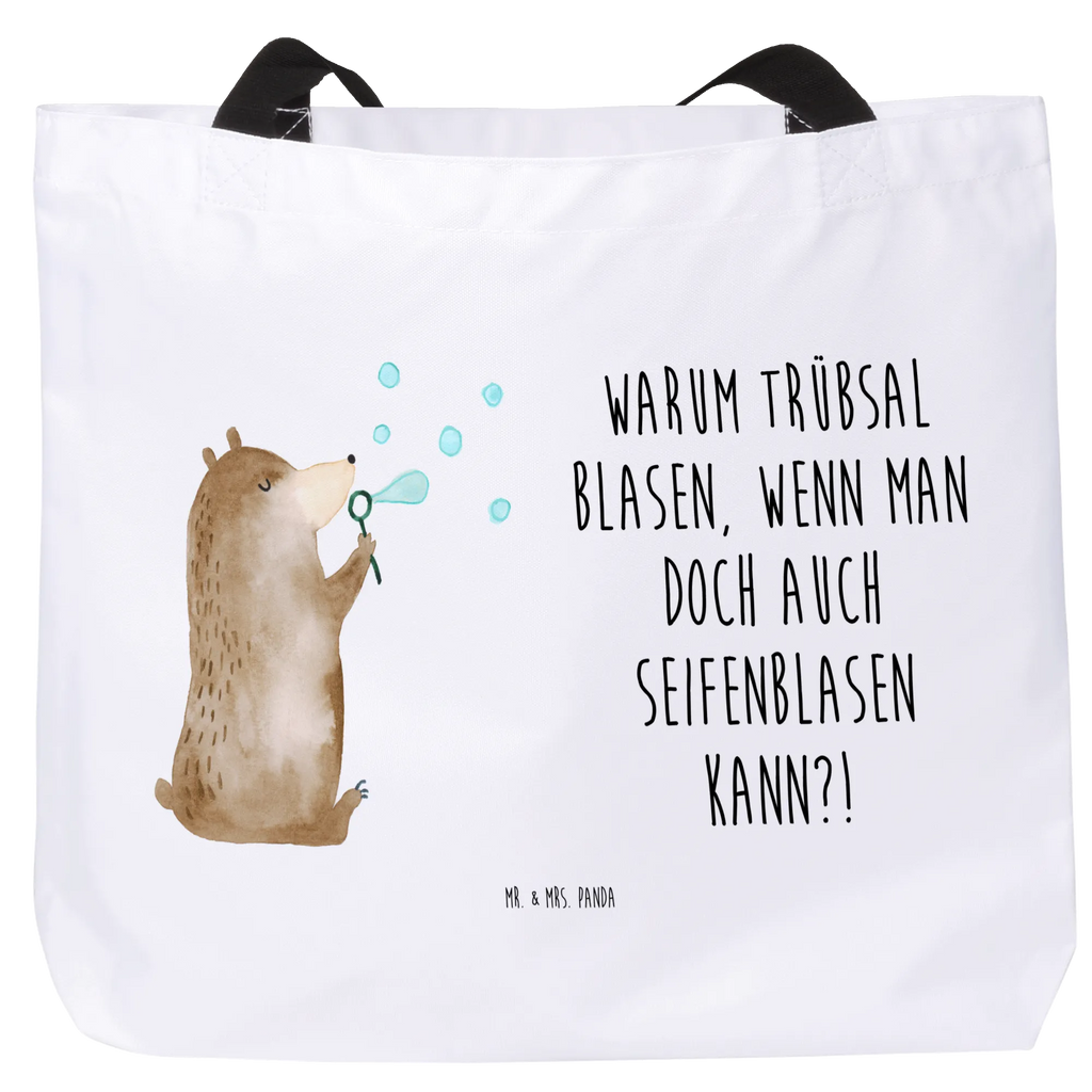 Shopper bear soap bubbles Shopper, Schulbeutel, Schultasche, Tragebeutel, Alltagstasche, Einkaufstasche, Einkaufsbeutel, Tasche, Beutel, Freizeittasche, Strandtasche, Bär, Teddy, Teddybär, Seifenblasen Bär Lustig Sein Glücklich Traurig Happy
