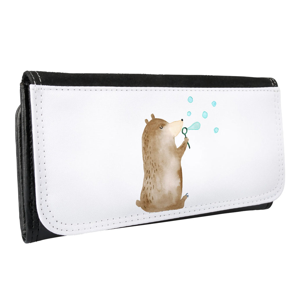 Portfel damski niedźwiedź bańki mydlane Niedźwiedź, Miś, Pluszowy miś