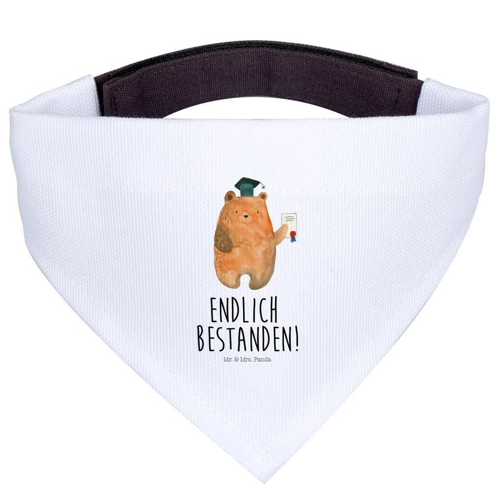 Dog neckerchief bear Test Tuch, Mittel, Halstuch, Hunde, Mittelgroße Hunde, Hundehalstuch, Teddybär, Teddy, Bär, Abschlusszeugnis, Prüfung Bestanden, Zeugnis, Abschluss, Abitur, Prüfungen