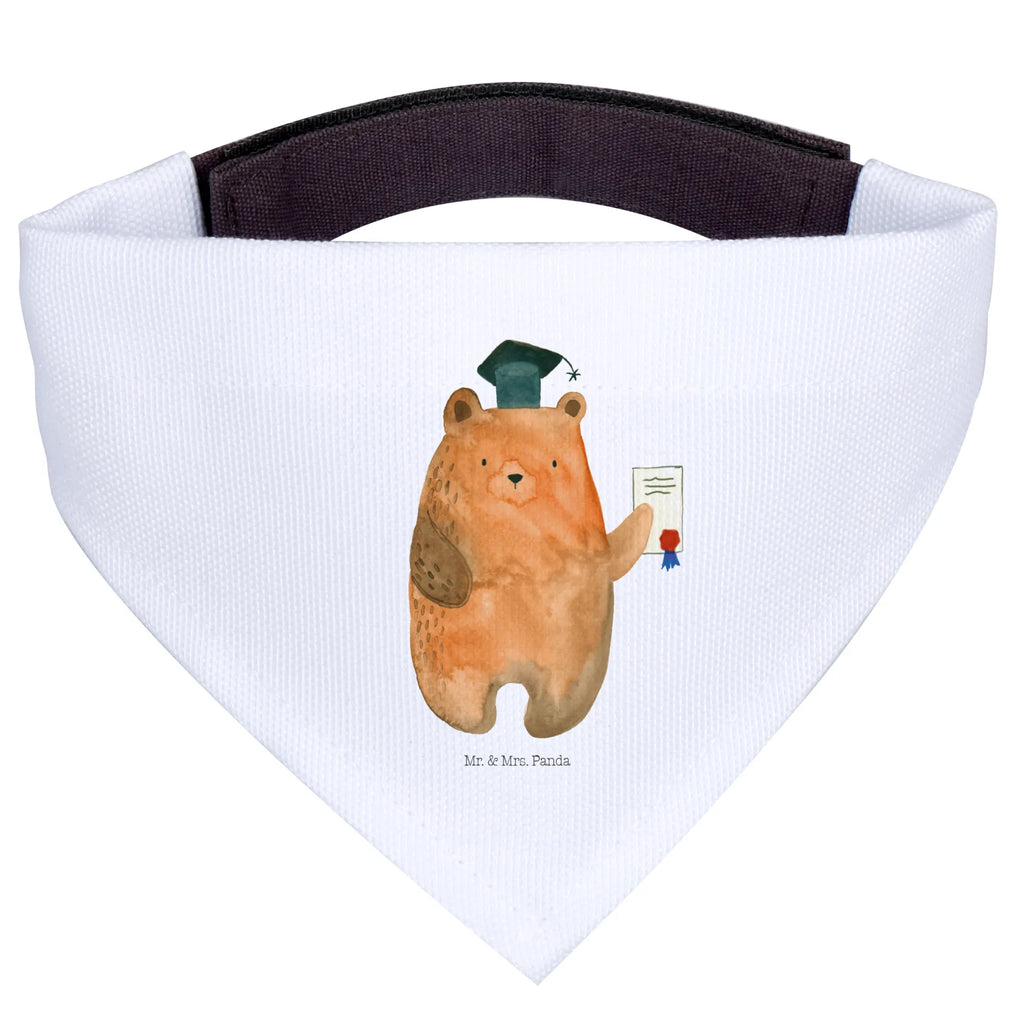 Dog neckerchief bear Test Tuch, Mittel, Halstuch, Hunde, Mittelgroße Hunde, Hundehalstuch, Teddybär, Teddy, Bär, Abschlusszeugnis, Prüfung Bestanden, Zeugnis, Abschluss, Abitur, Prüfungen