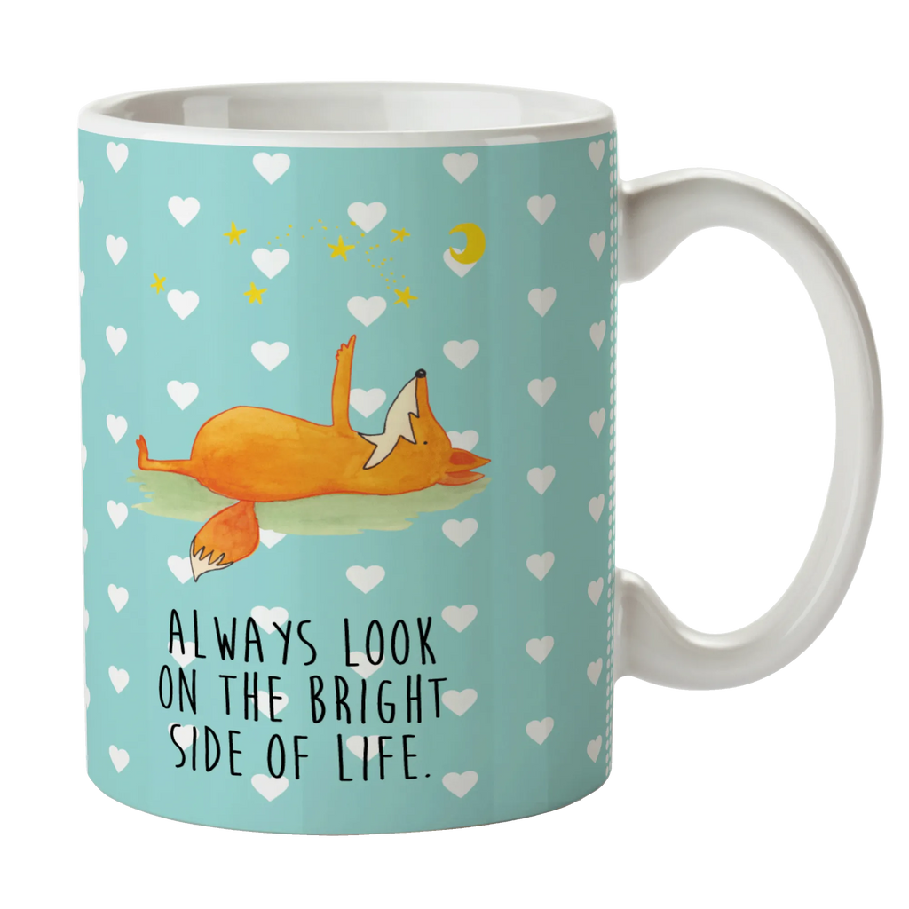 Mug Fox Stars Tasse, Kaffeetasse, Teetasse, Becher, Kaffeebecher, Teebecher, Keramiktasse, Porzellantasse, Büro Tasse, Geschenk Tasse, Tasse Sprüche, Tasse Motive, Kaffeetassen, Tasse bedrucken, Designer Tasse, Cappuccino Tassen, Schöne Teetassen, Fuchs, Füchse, tröstende Worte, Spruch positiv, Spruch schön, Romantik, Always Look on the Bright Side of Life
