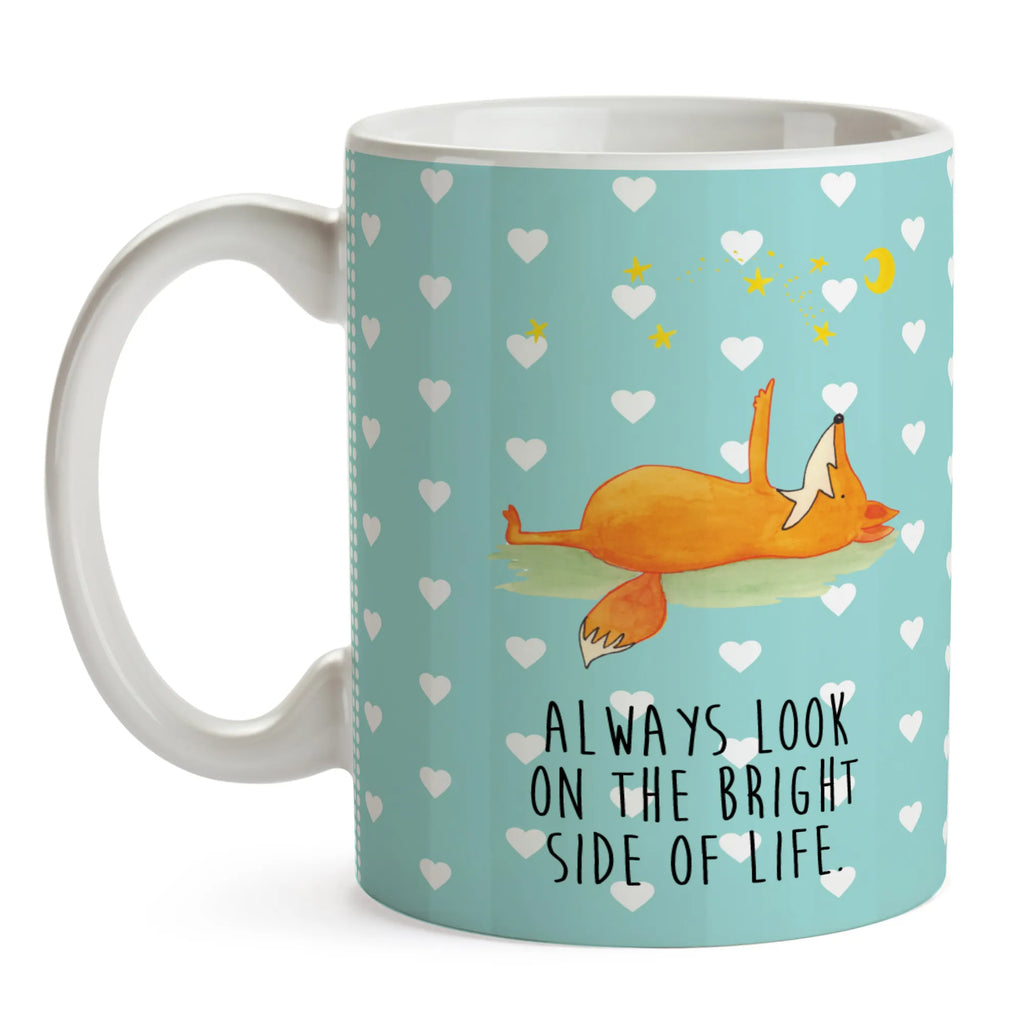 Mug Fox Stars Tasse, Kaffeetasse, Teetasse, Becher, Kaffeebecher, Teebecher, Keramiktasse, Porzellantasse, Büro Tasse, Geschenk Tasse, Tasse Sprüche, Tasse Motive, Kaffeetassen, Tasse bedrucken, Designer Tasse, Cappuccino Tassen, Schöne Teetassen, Fuchs, Füchse, tröstende Worte, Spruch positiv, Spruch schön, Romantik, Always Look on the Bright Side of Life