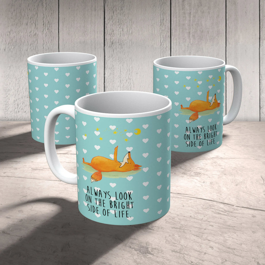 Mug Fox Stars Tasse, Kaffeetasse, Teetasse, Becher, Kaffeebecher, Teebecher, Keramiktasse, Porzellantasse, Büro Tasse, Geschenk Tasse, Tasse Sprüche, Tasse Motive, Kaffeetassen, Tasse bedrucken, Designer Tasse, Cappuccino Tassen, Schöne Teetassen, Fuchs, Füchse, tröstende Worte, Spruch positiv, Spruch schön, Romantik, Always Look on the Bright Side of Life