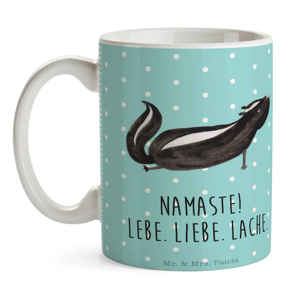 Kubek skunks Joga Mug, Motivtasse, Bürotasse, Pott, design tasse, Tasse mit Spruch, Bürobecher, Tasse mit Motiv, kaffeebecher bedruckt, Frühstückstasse, heißgetränkebecher, schöne tasse, Bedruckte Tasse, kaffeetasse bedruckt, Trinktasse, Kakaotasse, Kaffeetasse, Teetasse, Keramiktasse, Dekotasse, haferl, Designtasse, tasse für kaffee, milchkaffeetasse, Trinkbecher, Sprüchetasse, Coffee Mug, Teepott, Henkeltasse, statement tasse, Tasse, Keramikbecher, kaffeetasse keramik, hochwertige tasse, Henkelbecher, kaffeebecher keramik, Kaffeebecher, Kaffeepott, Frühstücksbecher, Teebecher, Geschenktasse, tasse für büro, Becher, Stinktier, Skunk, Liebe, Lebe, Stinker, Lache, Raubtier, Stinki, Yoga, Wildtier, Namaste