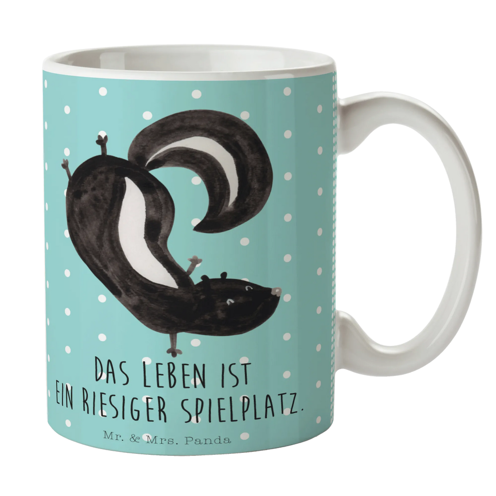 Mug skunk handstand gift mug, porcelain mug, custom mug, ceramic mug, mug, personalized mug, tea mug, coffee mug, latte mug, office mug, novelty mug, mug with quotes, mug with designs, Skunk, child, wild animal, skunk, predator, playful, stink, playground