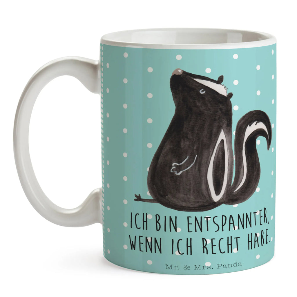 Kubek skunks siedzenie haferl, schöne tasse, Becher, Dekotasse, Kakaotasse, Frühstücksbecher, Trinktasse, kaffeebecher bedruckt, Designtasse, Henkeltasse, Tasse mit Spruch, tasse für büro, Tasse, Kaffeetasse, Teebecher, Teepott, Bürobecher, Geschenktasse, Kaffeebecher, kaffeetasse keramik, Frühstückstasse, Mug, Pott, Bedruckte Tasse, Keramikbecher, hochwertige tasse, kaffeetasse bedruckt, milchkaffeetasse, Sprüchetasse, design tasse, Kaffeepott, Trinkbecher, Keramiktasse, statement tasse, heißgetränkebecher, kaffeebecher keramik, tasse für kaffee, Henkelbecher, Motivtasse, Bürotasse, Tasse mit Motiv, Coffee Mug, Teetasse, Skunk, Stinktier, Stinker, Büro, Raubtier, Wildtier, Stinki, Recht, Besserwisser, Spruch
