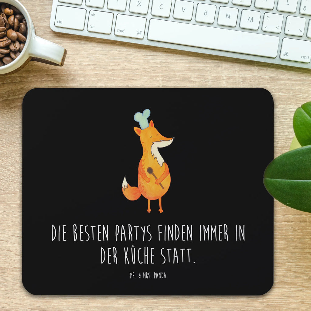 Mouse mat Fox A cook Pad, Print, Work, fun, Mouse, Motif, Study, Office, PC, mousepad, Student, Gift, saying, Mouse Pad, fox, foxes, forest wildlife, clever as a fox, animal lover, Slogan funny, Kitchen decoration, Cook gift, Kitchen slogan, Chefs, Party slogan, Baker, Fox, funny