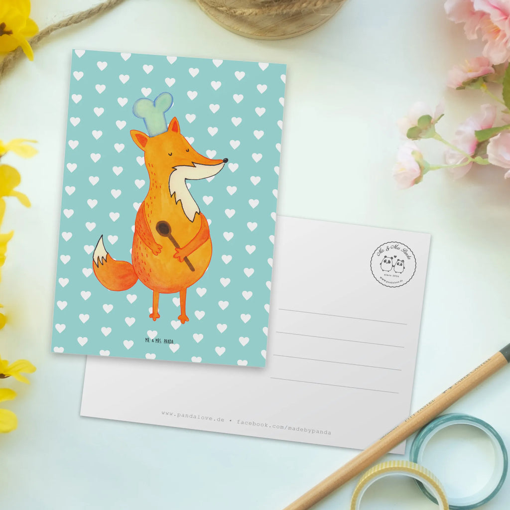 Postkarte Fuchs Koch Karte, Ansichtskarten, Grußkarte, Geburtstagskarte, Einladung Geburtstag, Geschenkkarte, Postkarte, Einladungskarten Geburtstag, Einladung, Einladungskarte, Ansichtskarte, Dankeskarte, Fuchs, Füchse, Koch Geschenk, Spruch lustig, Party Spruch, Küche Spruch, witzig, Köche, Küche Deko, Bäcker