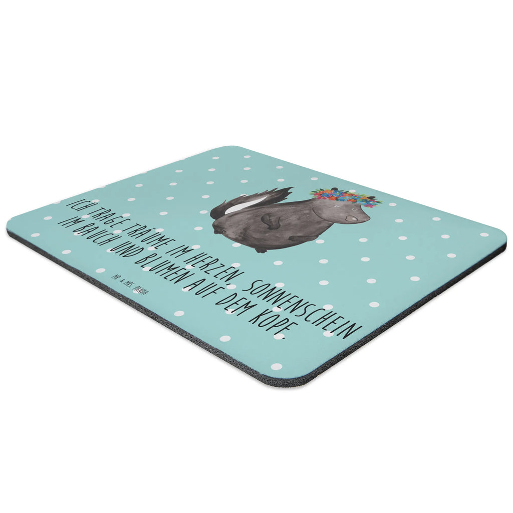 Podkładka pod mysz skunks dziewczynka Einzigartiges Mauspad, Mauspad, Computer zubehör, Mauspad Büro, PC Zubehör, Mousepad, Arbeitszimmer, Büroausstattung, Designer Mauspad, Mausunterlage, Stinktier, Skunk, Stinker, Namaste, Wildtier, Raubtier, Stinki, Yoga