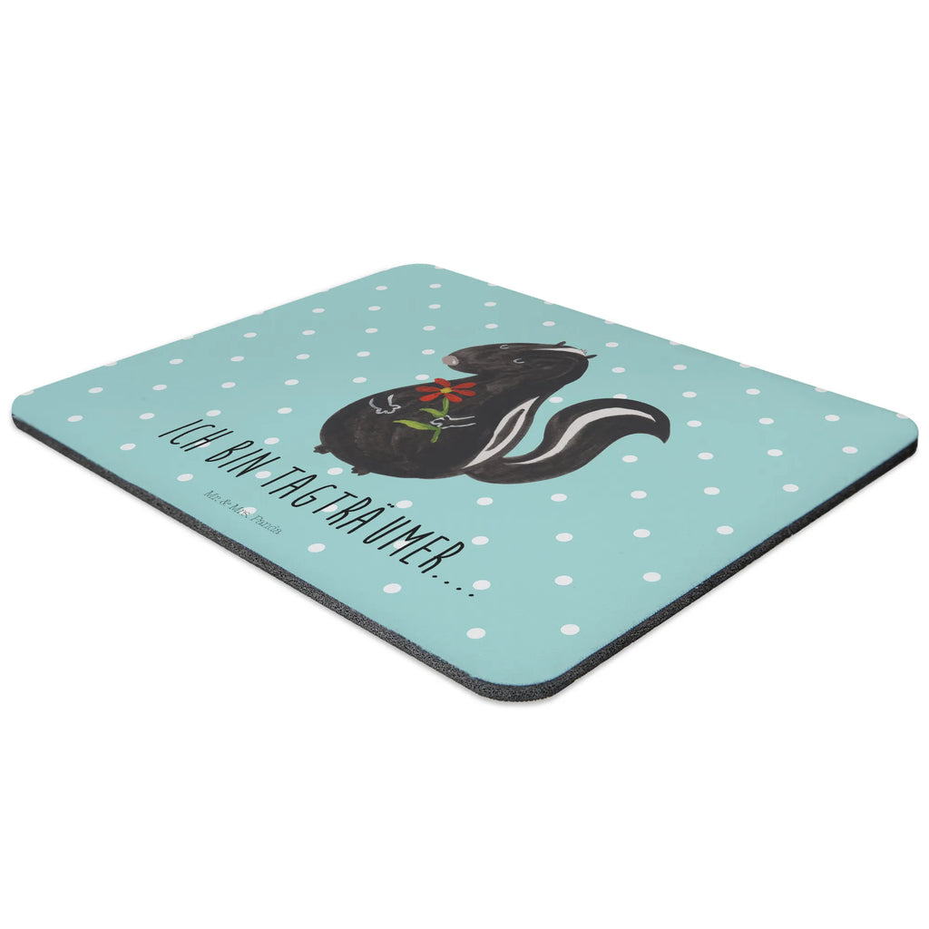 Mouse mat skunk flower Arbeitszimmer, Büroausstattung, Einzigartiges Mauspad, Computer zubehör, Designer Mauspad, Mauspad, PC Zubehör, Mausunterlage, Mousepad, Mauspad Büro, Stinktier, Skunk, Stinker, Wildtier, Tagträumer, verträumt, Stinki, Raubtier, Dreams, Träume