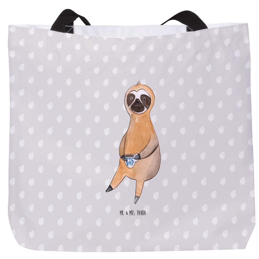 Shopper sloth Coffee XXL Tasche, Tüte, Tragebeutel, Einkaufsbeutel, XL, Stofftasche, Ausflug, Freizeittasche, Schultertasche, Shopper, Schulbeutel, Einkaufstasche, Schultasche, Alltagstasche, Strandtasche, Beutel, Faultier, Faultier Geschenk, Faultier Deko, Genießer, Faultiere, Morgenmuffel, Kaffeetasse, Coffee, Erster Kaffee, faul, Kaffeegetränk, Kaffee, Lieblingstier, Frühaufsteher