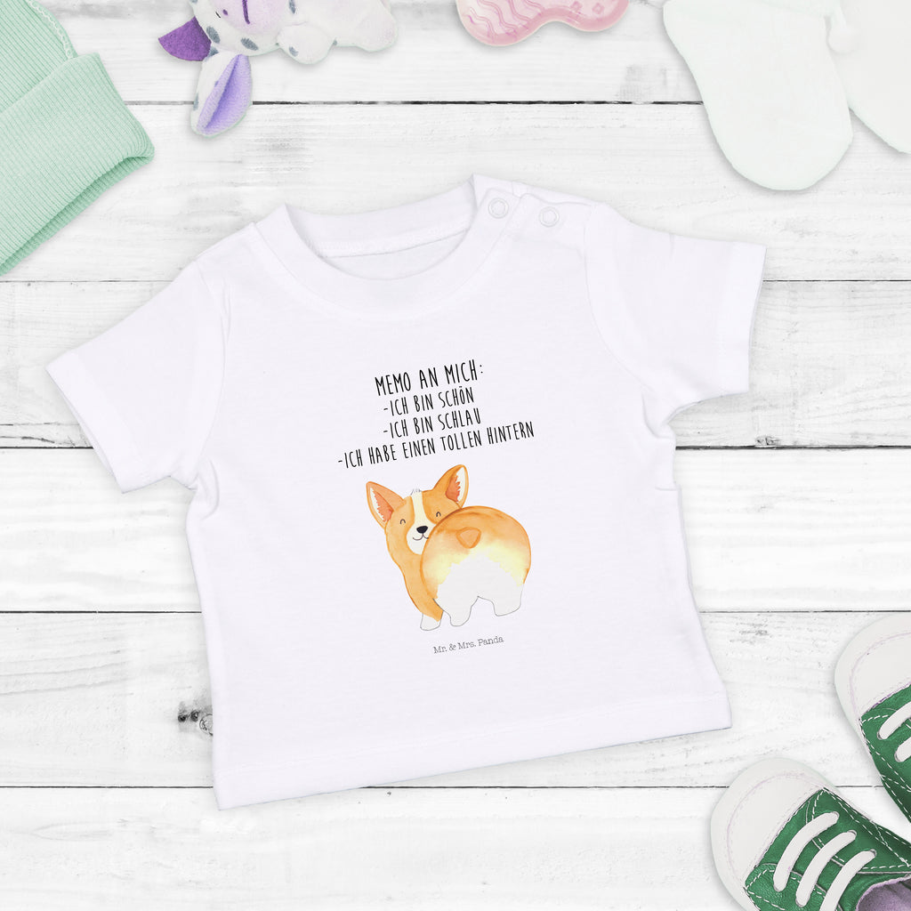 Organic Baby Shirt Corgi Po Baby T-Shirt, Jungen Baby T-Shirt, Mädchen Baby T-Shirt, Shirt, Hund, Hundemotiv, Haustier, Hunderasse, Tierliebhaber, Hundebesitzer, Sprüche, Corgie, Hundeliebe, Motivation, Selbstliebe, Spruch