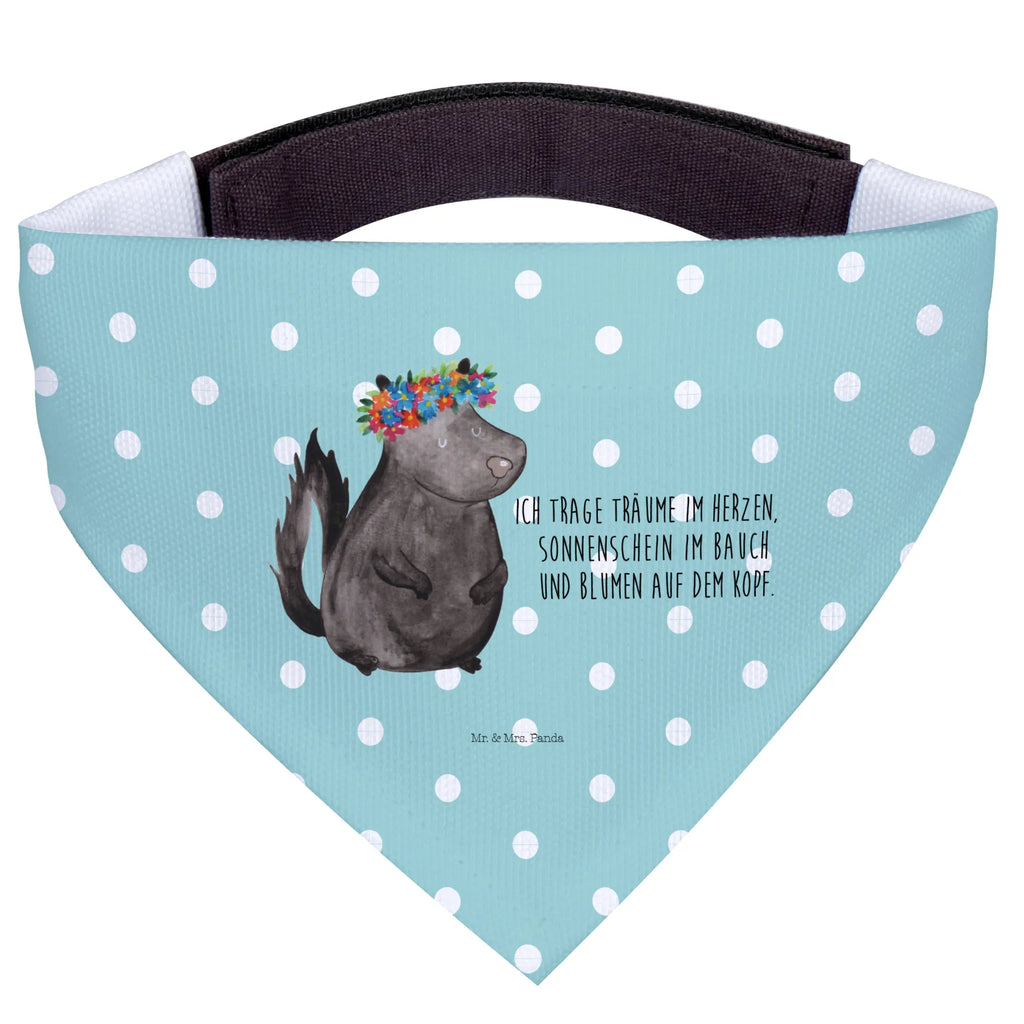 Dog neckerchief skunk Girl Halstuch, Hundehalstuch, Tuch, Kleine Hunde, Hunde, Skunk, Stinktier, Wildtier, Stinki, Stinker, Raubtier, Namaste, Yoga
