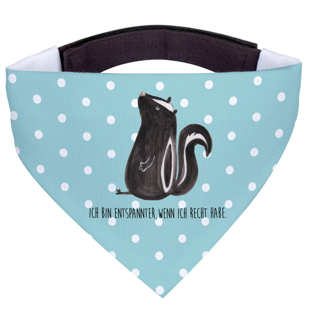 Hundehalstuch Stinktier Sitzen Tuch, Hundehalstuch, kleine Hunde, Halstuch, klein, Hunde, Stinktier, Skunk, Büro, Stinker, Recht, Stinki, Spruch, Wildtier, Besserwisser, Raubtier