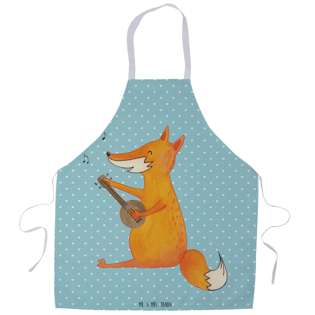 Apron Fox guitar apron, Cooking, grill apron, baking, baking apron, kitchen apron, cooking apron, fox, foxes, forest wildlife, clever as a fox, animal lover, music saying, musician, Fox, gift musician, singer, guitar