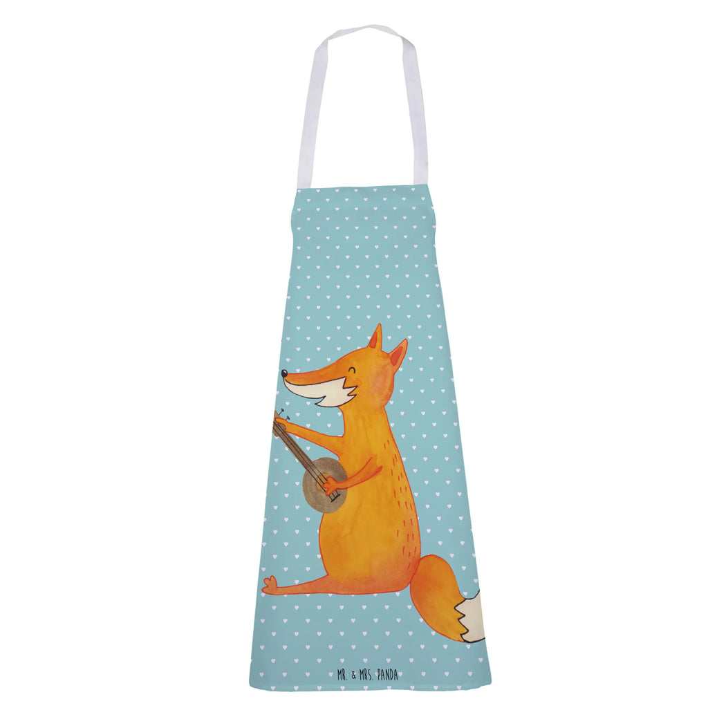 Apron Fox guitar apron, Cooking, grill apron, baking, baking apron, kitchen apron, cooking apron, fox, foxes, forest wildlife, clever as a fox, animal lover, music saying, musician, Fox, gift musician, singer, guitar