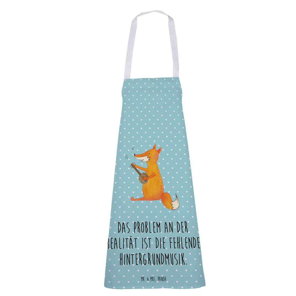 Apron Fox guitar apron, Cooking, grill apron, baking, baking apron, kitchen apron, cooking apron, fox, foxes, forest wildlife, clever as a fox, animal lover, music saying, musician, Fox, gift musician, singer, guitar