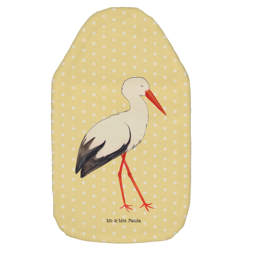 Wärmflasche Storch Körnerkissen, Bettflasche, Wärmflasche mit Bezug, Wärmekissen, Kinderwärmflasche, Kleine Wärmflasche, Wärmflaschenbezug, Wärmflasche, Tiermotive, Gute Laune, lustige Sprüche, Tiere, Babybauch, Storch, Geburt, Mütter, Schwangerschaft, Mutter werden, Störche, Baby, Mutter, Schwanger