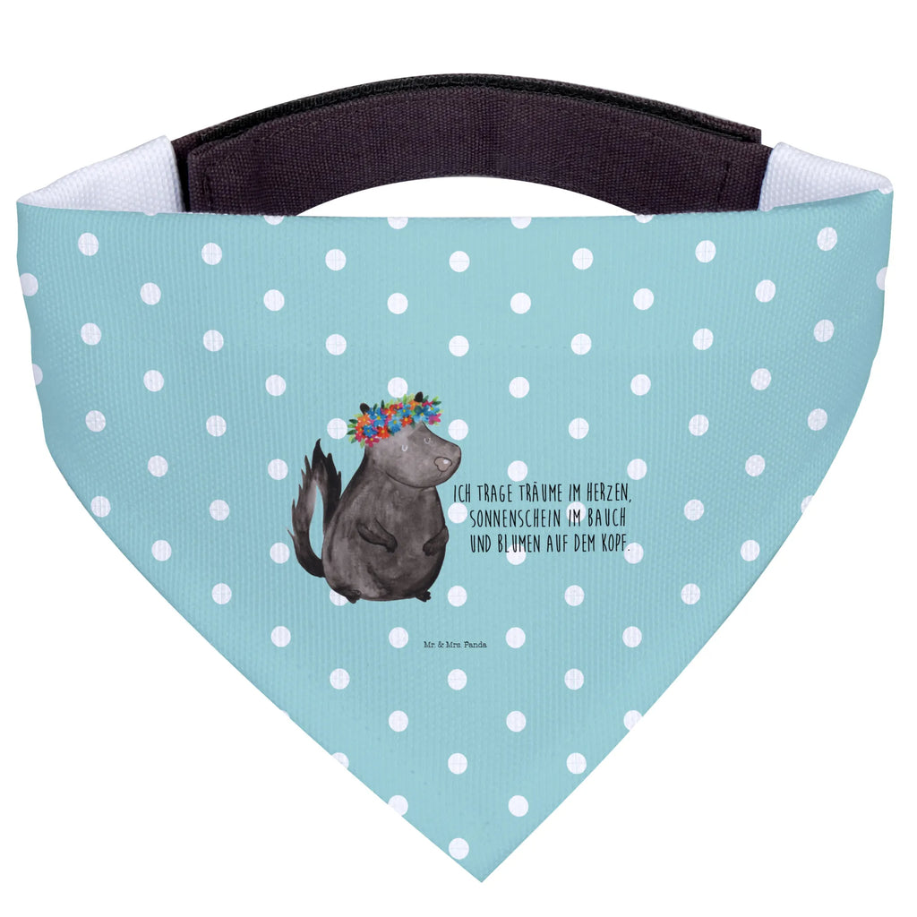 Dog neckerchief skunk Girl Halstuch, Hundehalstuch, Tuch, Kleine Hunde, Hunde, Skunk, Stinktier, Wildtier, Stinki, Stinker, Raubtier, Namaste, Yoga