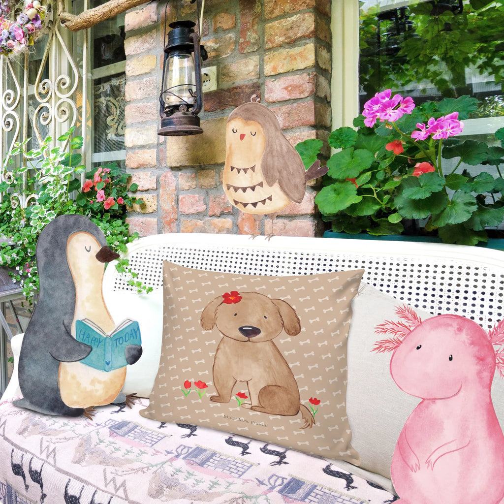 40x40 poduszka pies Dama Pies, motyw psa, zwierzę domowe, rasa psa, miłośnik zwierząt, właściciel psa, powiedzenia