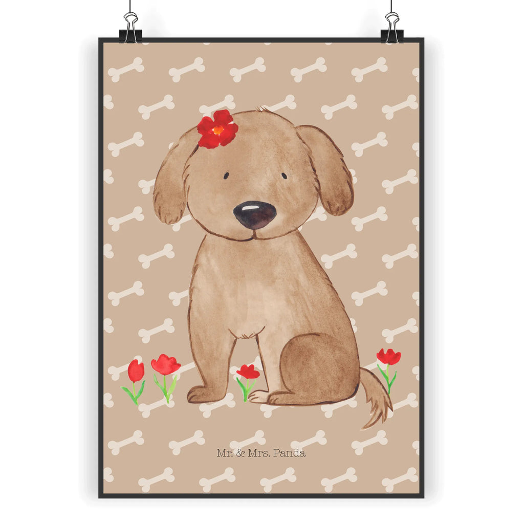 Plakat pies Dama Wanddeko, Handgemaltes Poster, Wandposter, Küchenposter, Wanddeko Bild, Poster, Wanddekoration, Raumdekoration, Posterdruck, Kinderposter, Designposter, Kunstdruck, Mr. & Mrs. Panda Poster, Bild, Hund, Hundemotiv, Haustier, Hunderasse, Tierliebhaber, Hundebesitzer, Sprüche, Hundeglück, Hundeliebe, Liebe, Frauchen, Hunde
