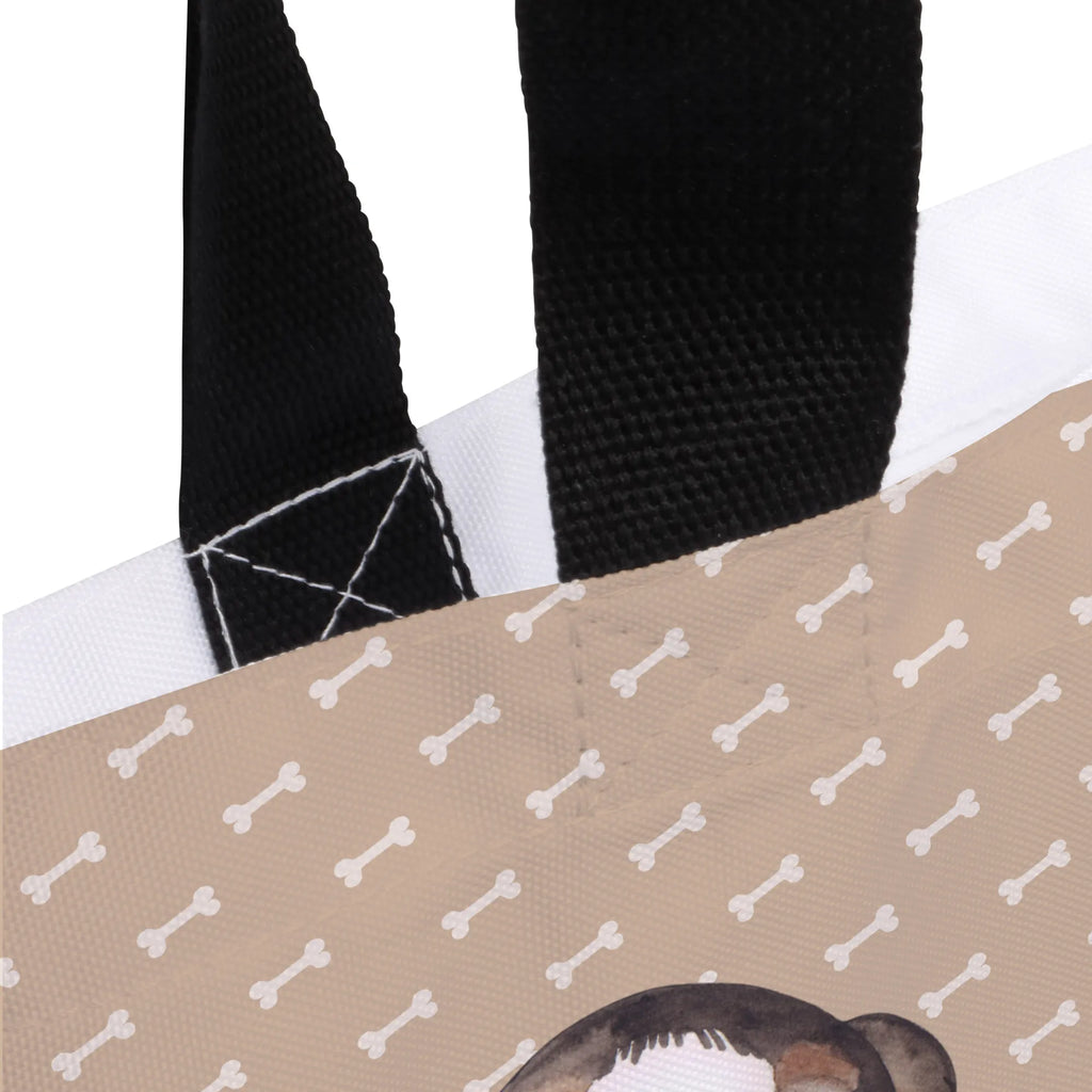 Shopper Dog Relax Freizeittasche, Einkaufsbeutel, Tragebeutel, Alltagstasche, Einkaufstasche, Tüte, Stofftasche, Schulbeutel, Schultertasche, Beutel, Schultasche, XXL Tasche, Strandtasche, XL, Shopper, Ausflug, Sprüche, Hund, Hundebesitzer, Hunderasse, Haustier, Hundemotiv, Tierliebhaber, Hundeliebe, Liebe, Schwarzer Hund, Hundeglück