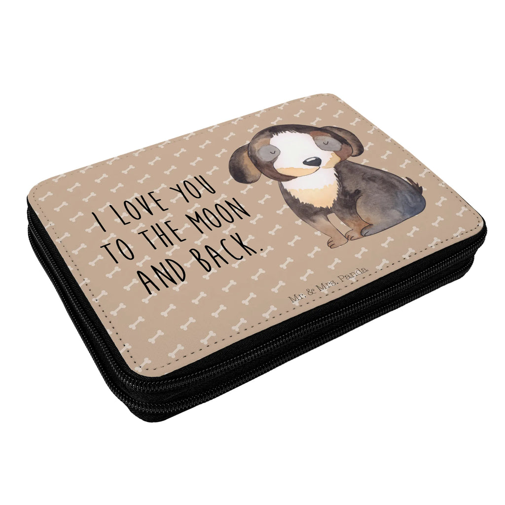 Federmappe Hund entspannt Federmäppchen bedruckt, Geschenk, Bestückte Federmappe, Büro Stifte Etui, Federmäppchen, Kind, Schülerin, Stifte Etui, Schule, Einschulung, Federmappe Einschulung, Schüler, Motiv, Kinder Federmappe, Grundschule, Stifterolle, Federmappe, Stiftetasche, Hund, Hundemotiv, Haustier, Hunderasse, Tierliebhaber, Hundebesitzer, Sprüche, Liebe, Hundeliebe, schwarzer Hund, Hundeglück